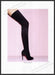 Christain Louboutin Shoes 2000s Print Advertisement Ad 2013 Legs Thigh High Fetch the Paper!