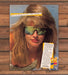 Clairol A Touch Of Sun Hair Lightener Spray Big Hair Blonde Print Ad 1988 1980s