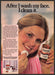 Clearasil Face 1970s Print Advertisement 1977 Teen Deep Cleansing Clearasil