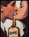 Cointreau 1980s Print Ad 1984 Kissing Couple Fetch-the-Paper