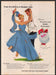 Colgate Veto Deodorant 1940s Print Advertisement Ad 1949 Swinging Couple Fetch-the-Paper