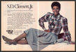 College Town S.D. Clemett, Jr. 1980s Print Advertisement (2 page) 1982 Fetch-the-Paper
