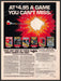 Columbia Video Game Club 1980s Magazine Print Advertisement 1983