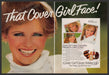 Cover Girl Cheryl Tiegs 1980s Print Advertisement (2pg Centerfold) 1981 Fetch-the-Paper