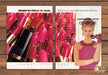 Cover Girl Continuous Color Lipstick Rachel Hunter Print Ad 1991 1990s (2 pg)