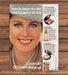 Cover Girl Oil Control Makeup Noxzema Portrait Print Ad 1981 1980s