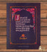 Crown Royal Jack and Jill Cross Stitch Whisky Print Ad 1988 1980s
