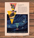 Cutler-Hammer On The Flight Plan To Tomorrow Biplane Rocket Print Ad 1959 1950s