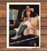 Dan Post Snakeskin Cowboy Boots Fur Coat Limousine Print Ad 1981 1980s
