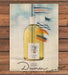 Dana Canoe Eau de Cologne Bottle Nautical Flags Print Ad 1965 1960s