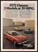 Datsun B-210 1970s Magazine Print Advertisement 1975 Hatchback "Datsun Saves" Datsun B-210