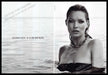 David Yurman 2010s Print Advertisement (2 pages) 2010 Kate Moss In Water Jewelry Fetch-the-Paper
