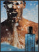 Davidoff Cool Water 2000s Print Advertisement 2001 Man Out of the Water Fetch-the-Paper