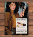 Dayle Haddon Max Factor Colorfast Lipstick Reporter Print Ad 1981 1980s
