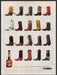 Dekuyper Cactus Juice Schnapps 1990s Print Advertisement Ad 1992 Cowboy Boots Fetch-the-Paper