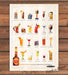 DeKuyper Peachtree Schnapps Cocktails Fuzzy Navel Woo Woo Print Ad 1993 1990s
