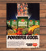 Del Monte Fruit Snacks Tropical Fruit Mix Pineapple Coconut Print Ad 1987 1980s