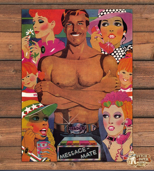 Dick Ellescas Artist 1980s Magazine Illustration