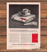 Dictaphone Time-Master Dictabelt Coffee Doughnuts Dictating Print Ad 1959 1950s