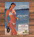 Diet Sprite Paulina Porizkova White Bikini Snorkel Mask Dock Print Ad 1985 1980s