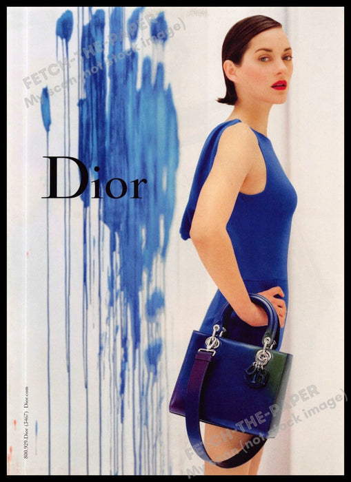 Dior 2010s Magazine Print Advertisement Ad 2013 Legs Mini Dress Handbag Fashion