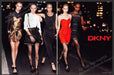 DKNY Clothing 2010s Print Advertisement (2 pages) 2010 Girls Night Out Legs City Fetch-the-Paper