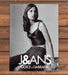 Dolce & Gabbana J&ANS Jeans Model in Satin Corset Top Print Ad 1997 1990s