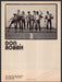 Don Robbie NYC 1970s Print Advertisement 1979 Men Roller Skating Fetch-the-Paper