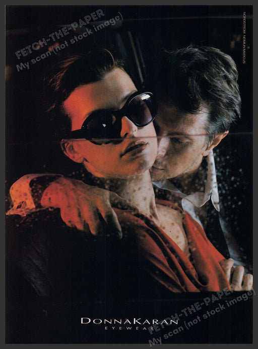 Donna Karan Eyewear Sunglasses 2000s Print Advertisement Ad 2000 Fetch-the-Paper