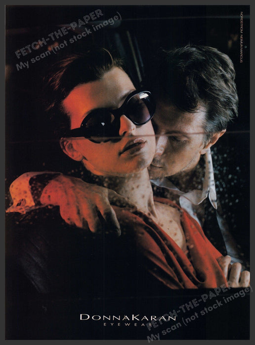 Donna Karan Eyewear Sunglasses 2000s Print Advertisement Ad 2000 Fetch-the-Paper