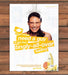 Dove Go Fresh Body Wash Shower Splash Laughing Woman Print Ad 2008 2000s