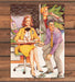 Ed Hartley The Lady is a White-Collar Criminal Magazine Illustration 1983 1980s