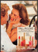 Elizabeth Arden Cosmetics 1980s Print Advertisement Ad 1988 "Fall in love" Fetch-the-Paper