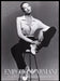 Emporio Armani Clothing 1990s Print Advertisement Ad 1996 Beautiful Model Fetch the Paper!