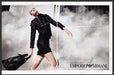 Emporio Armani Fashion 2010s Print Advertisement (2 pages) 2010 Legs Steam Fetch-the-Paper