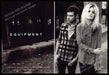 Equipment 2010s Print Ad(2 pgs) 2013 The Kills Allison Mosshart & Jamie Hince Equipment