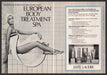 Estee Lauder European Body Treatment Spa 1980s Print Advertisement (2 pgs) 1981 Estee Lauder