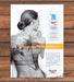 Eucerin Lotion Bare Back Palm Tree Beach Skin Print Ad 2007 2000s