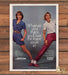 Feelin Jazzie Happy Legs Romper Pants Lunge Pose Fashion Print Ad 1981 1980s