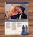 Finesse Shampoo Blonde Big Hair Woman Strapless Gown Print Ad 1987 1980s