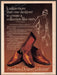 Florsheim Designer Collection Men's Shoes 1970s Print Advertisement 1978 Fetch-the-Paper