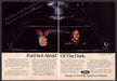 Ford 1980s Print Advertisement (2 page Centerfold) 1983 Isn't afraid of the dark Fetch-the-Paper