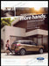Ford Escape 2010s Print Ad 2013 "Your foot just got a little more handy" Ford Escape