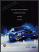 Ford Mustang 2000s Print Advertisement 2004 Blue Fan Club Fetch-the-Paper