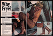 FRYE Cowboy Boots 1980s Print Advertisement (2 pages) 1980 Fetch the Paper!