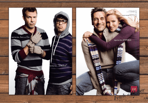 Gap Sudeikis Armisen Jon Hamm Westfeldt 1 Page (Front/Back) Print Ad 2008 2000s