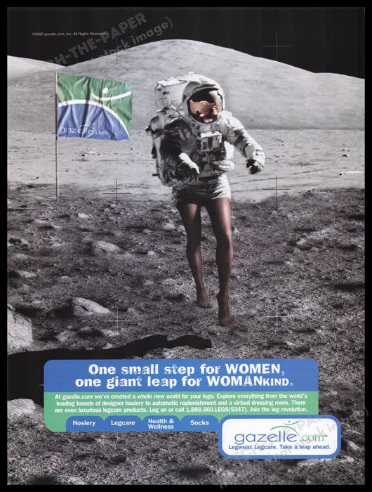 Gazelle.com 2000s Print Advertisement Ad 2017 Fetch the Paper!