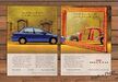 Geo Metro LSi Sedan Take a Moment to Reflect Safety Print Ad 1997 1990s (2pgs)