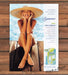 Gillette Venus Embrace "Goddess of Summer" Legs Print Ad 2008 2000s