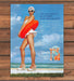 Gillette Venus Malibu Razor Legs Wedges Orange Float Print Ad 2007 2000s